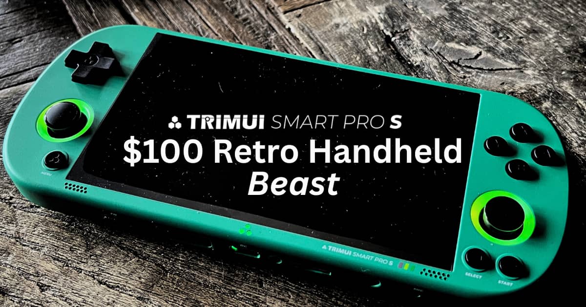 Trimui Smart Pro S - $100 Retro Handheld Beast