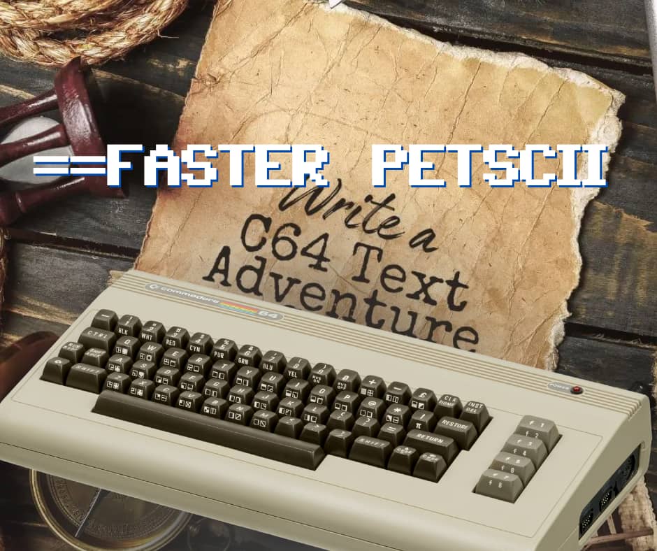 Fast C64 PETSCII Printing