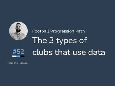 The 3 types of clubs that use data
