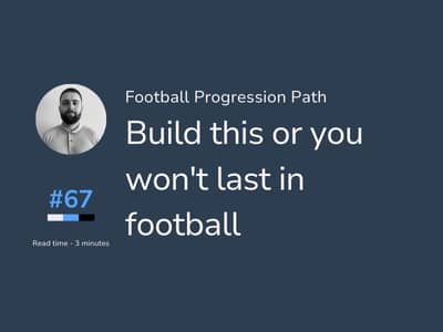 Build this or you won't last in football