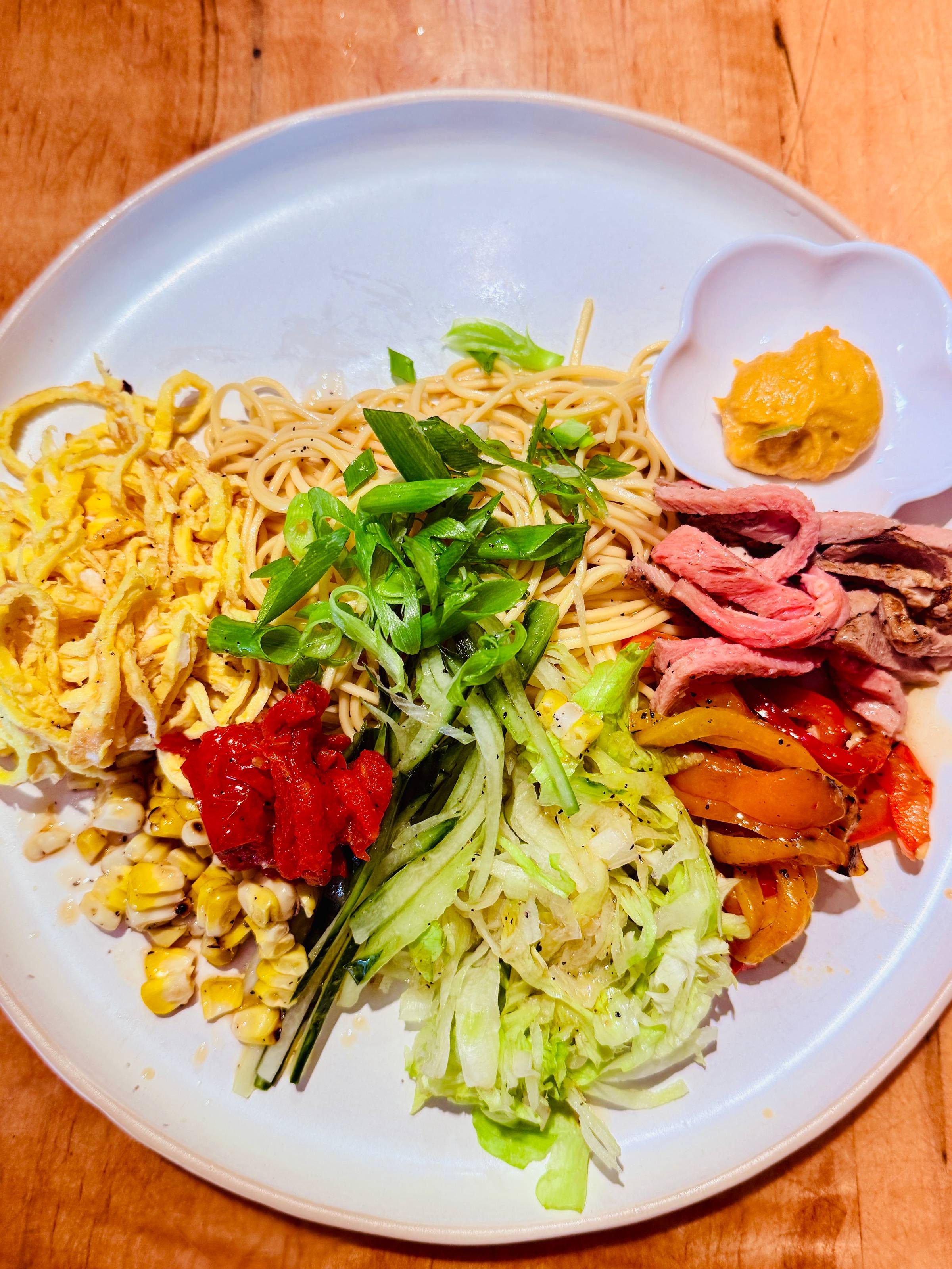 Japanese Cold Noodle Salad, Reimen