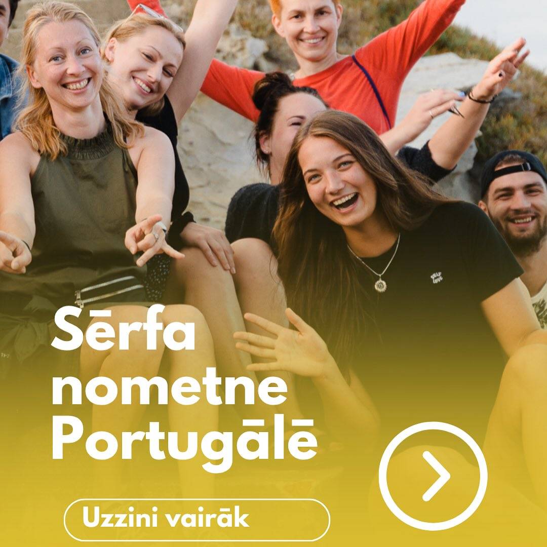 Ja vasara nenāk pie mums, tad mēs dodamies pie tās! ☀️👙🏄‍♀️

Pievienojies vienīgajām 2 Surfport nometnēm Portugālē šogad. Nav svarīgi vai tā būs Tava pirmā reize vai padsmitā, jo mīlestība pret okeānu vieno mūs visus (un, protams, sērfa grupas tiek sadalītas pa prasmēm). 
Papildus tava sapņa piepildīšanai būs siltas dienas, labākā dienvidnieku virtuve, bariņš ar jestriem līdzbraucējiem un pieredzējusi grupas vadītāja, kas zina Portugāles TOP apskates vietas un vietējo dārgumus👌.
 
Dalíba nometnè ir 720 EUR, bet ja izskatīji ziņu tālāk, tad zināsi kā tikt pie 20 EUR atlaides. Kas ietilpst cenā? Teju viss, izņemot avio un pusdienas/vakarinas). Cenā ietilpst:
✅ Naktsmājas okeāna krastā
✅ Brokastis katru rītu
✅ transfērs no un uz lidostu
✅ 5x sērfa nodarbības ar instruktoru
✅ Neierobežots laiks individuālajam sērfam
✅ viss sērfa ekipējums (dēlis, hidra, krekls, apdrošināšana)
✅ Foto pēc sērfa nodarbībām
✅ Video analīze tavu prasmju uzlabošanai
✅ Pilna ekskursijas diena uz Nazare un Obidos
✅ Pàrgājieni, restorāni un balītes ar nometnes gidu!

Pievienojies šī gada vasaras nometnēm:
🏄‍♀️ 25.Augusts - 1.Septembris
🏄‍♀️ 1.Septembris - 8. Septembris

Raksti mums, lai uzzinātu vairāk vai meklē info mājaslapā (saite profilā).