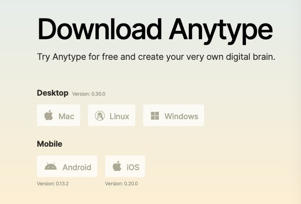 Download Anytype