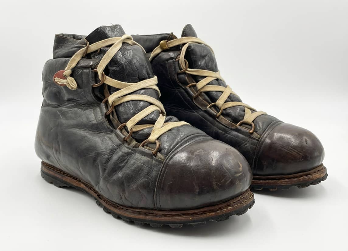 the first Mount Everest Boots