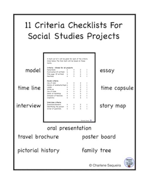 Get Your Free 11 Criteria Checklists For Social Studies