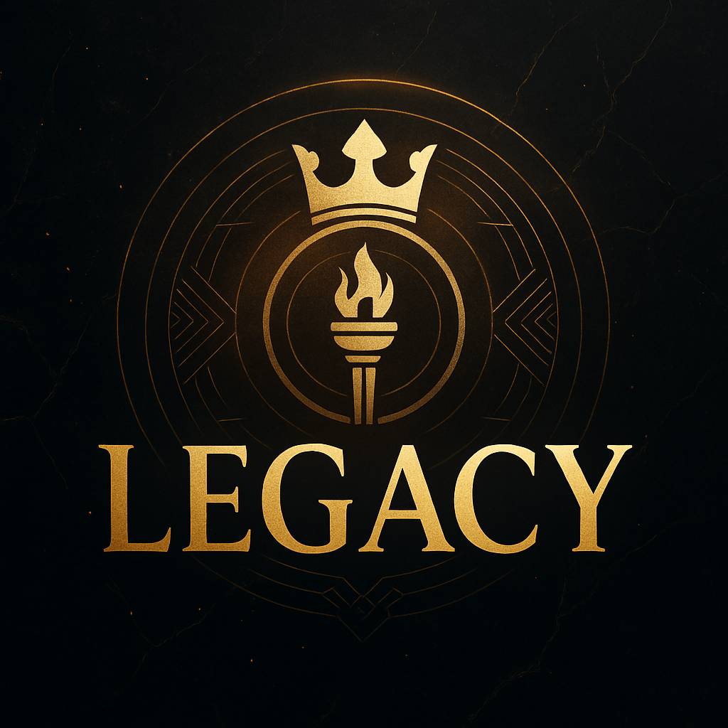 Vector with the word Legacy