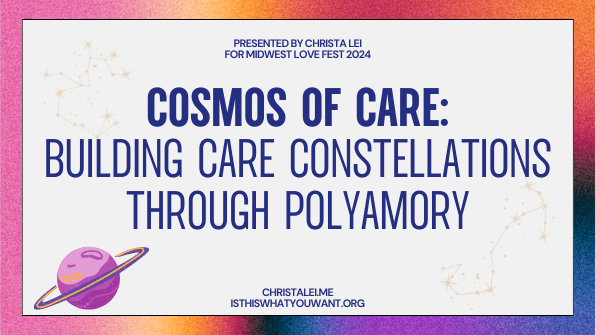 Cosmos of Care (Workshop)