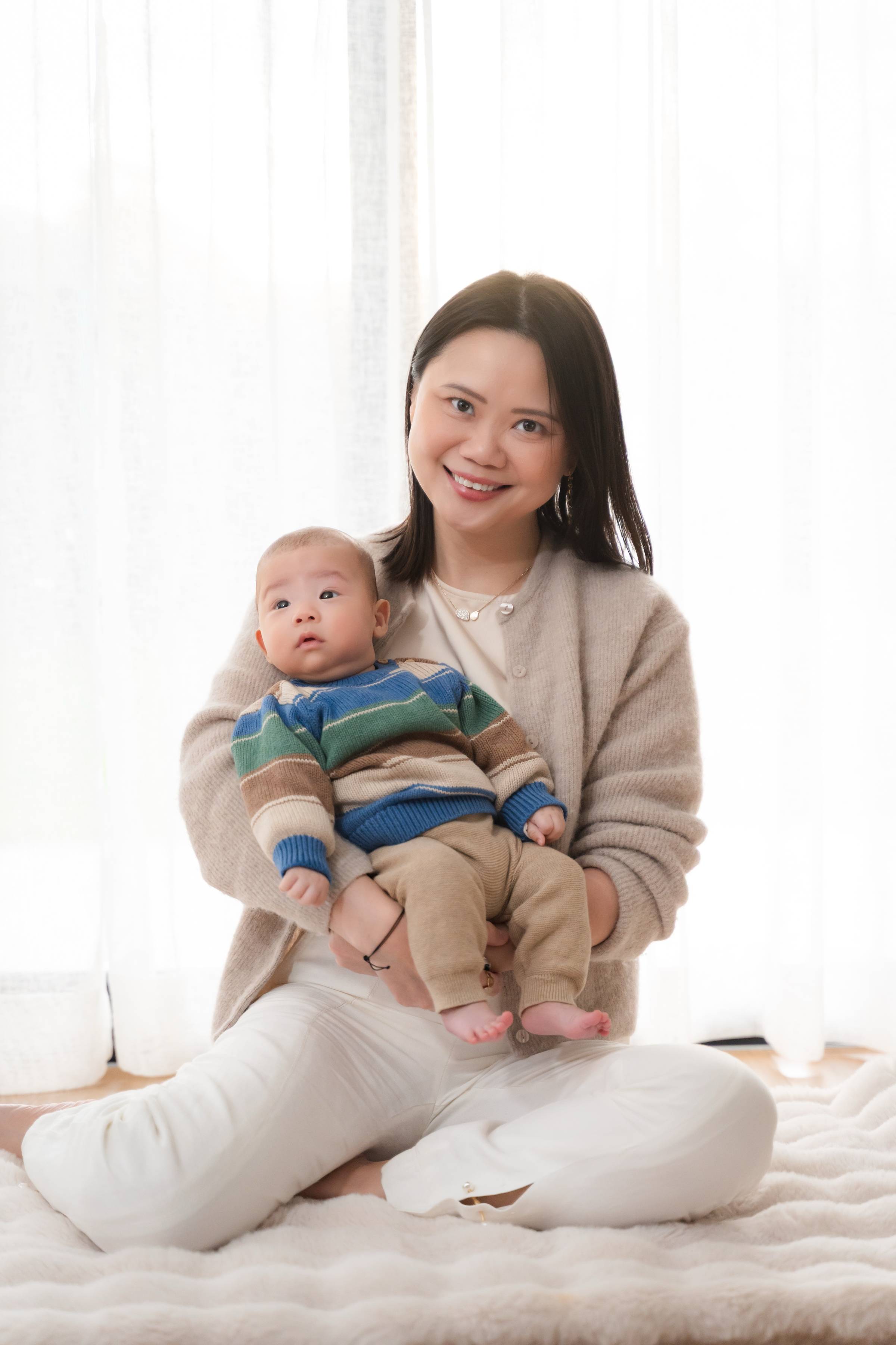 Celebrating Jasper Foo 100 Days Old