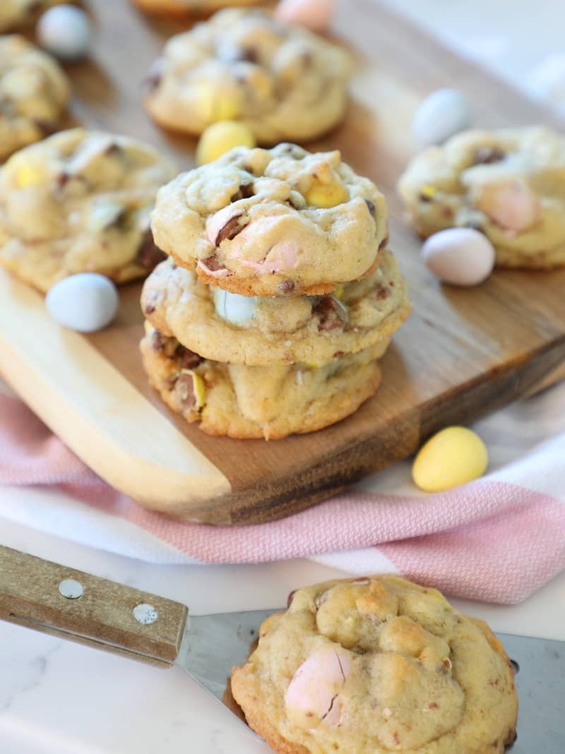 mini egg cookies