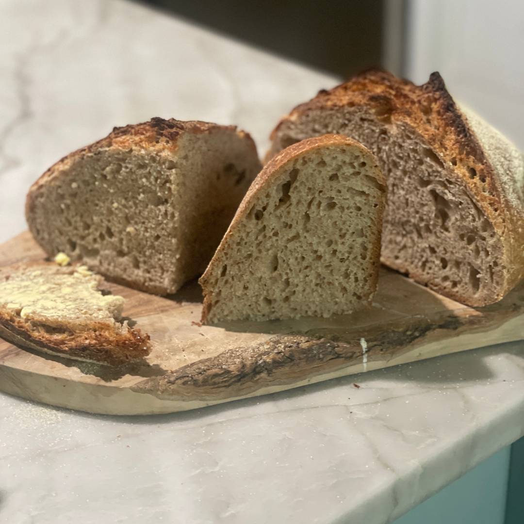 Sourdough Bread Using Fresh Milled Flour