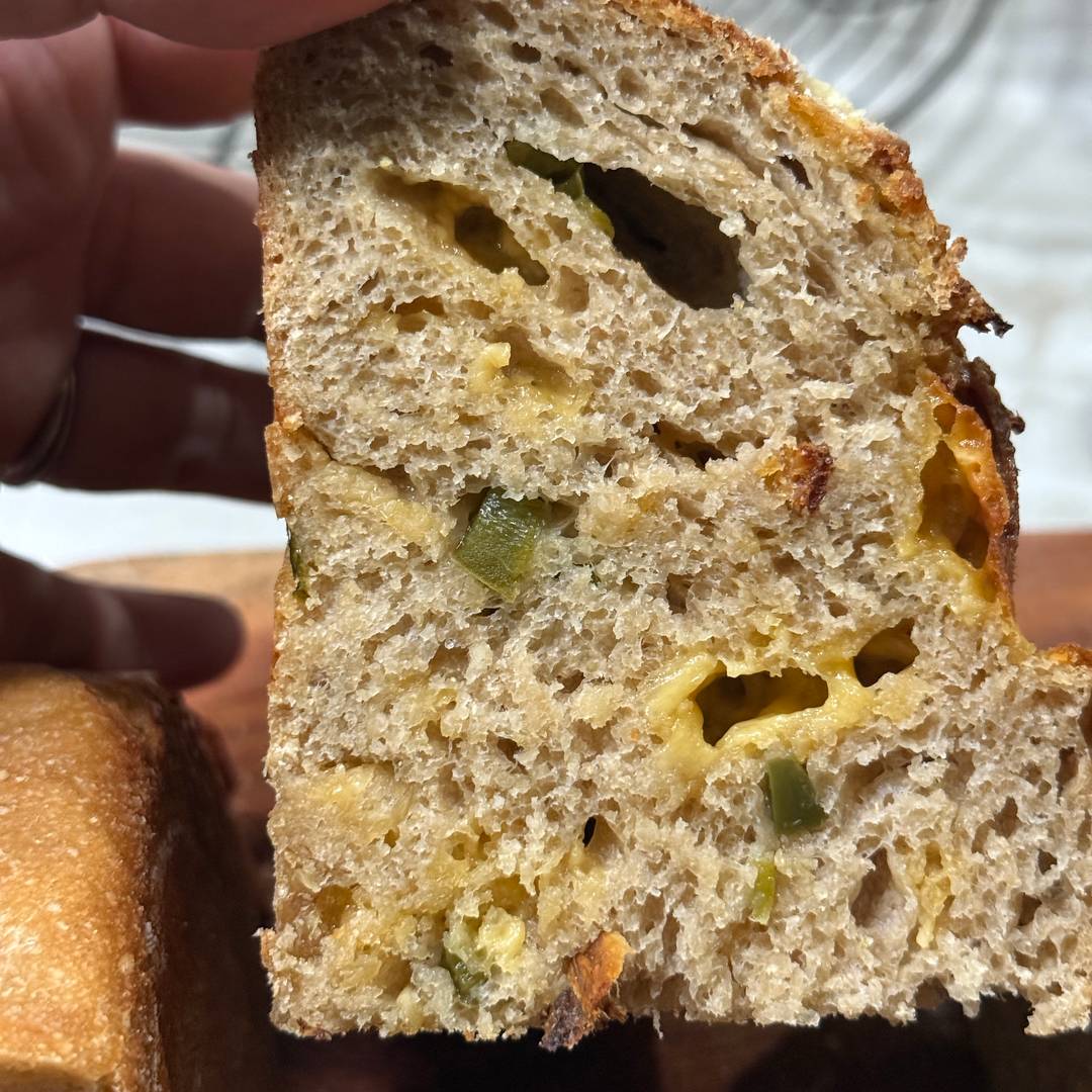 Jalapeno Cheddar Sourdough