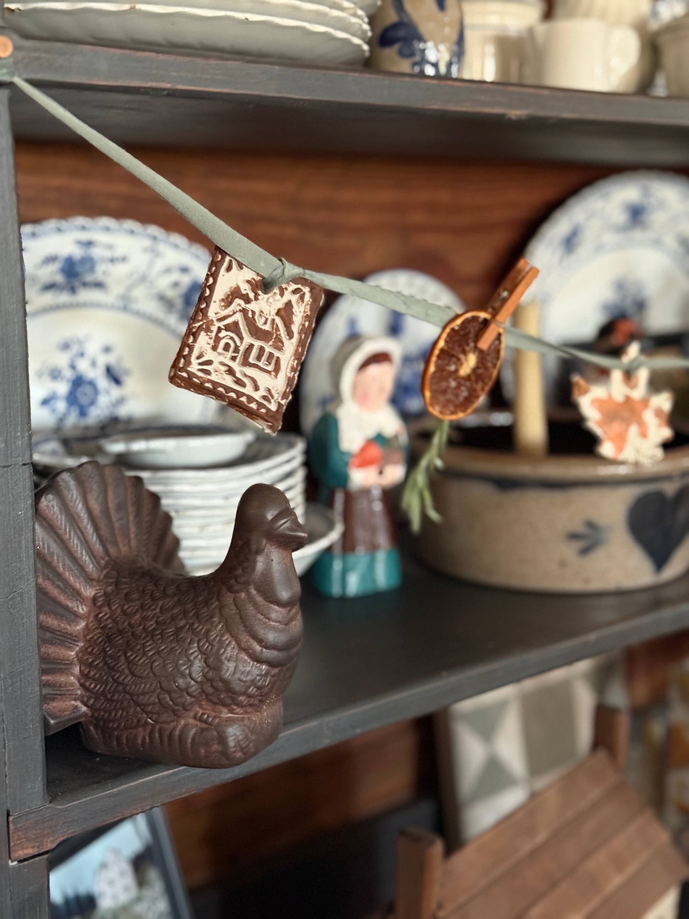 Last minute DIY Thanksgiving Garland