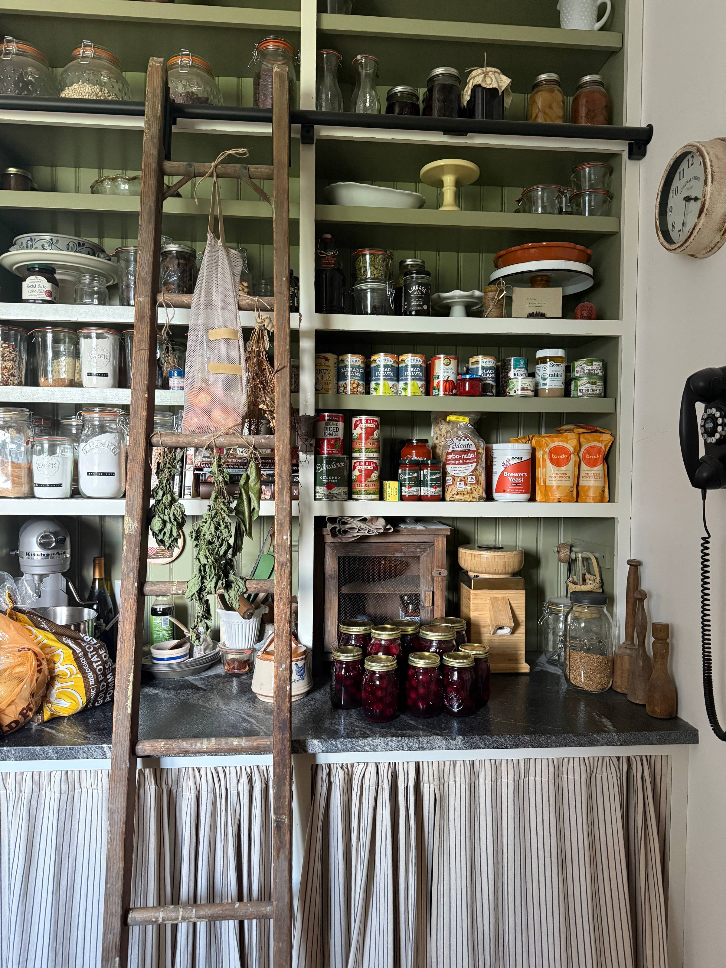 Creating a healthy kitchen, tiny sourdough loaves