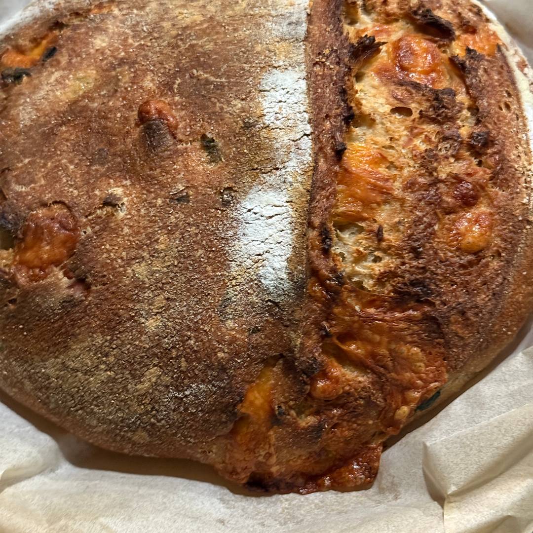 Jalapeno Cheddar Sourdough