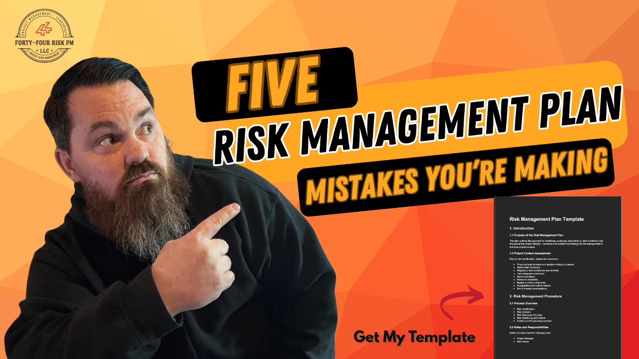 5 Risk Management Plan Mistakes
