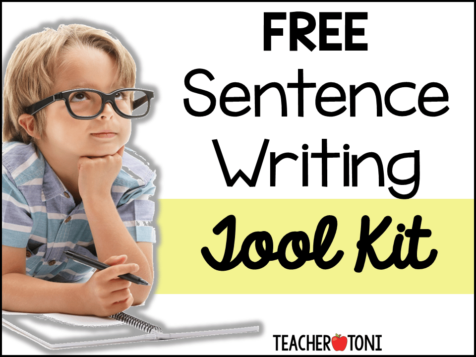 Grab your FREE SentenceWriting TOOL KIT!