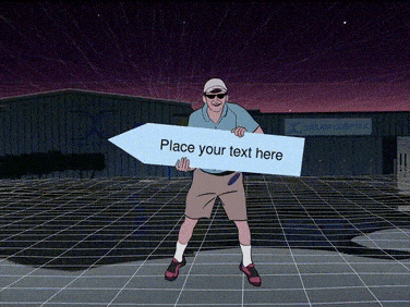 Place your text here and this guy will spin it