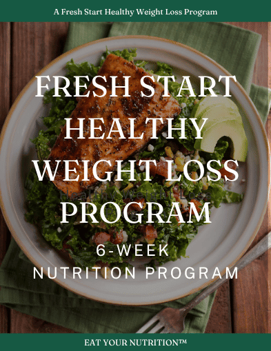 A Fresh Start Healthy Weight Loss Program cover