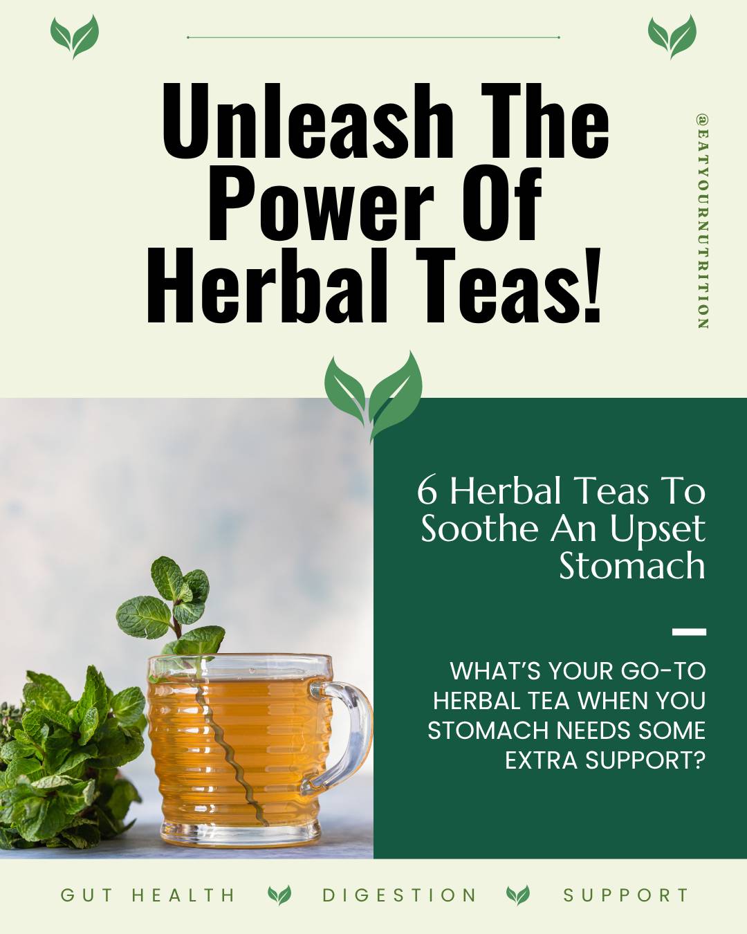 Unleash the power of herbal teas