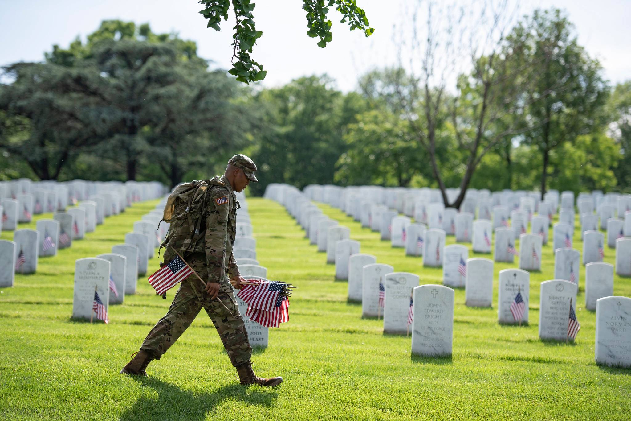 Memorial Day is a time to honor those who have gave up their lives for our freedom. 