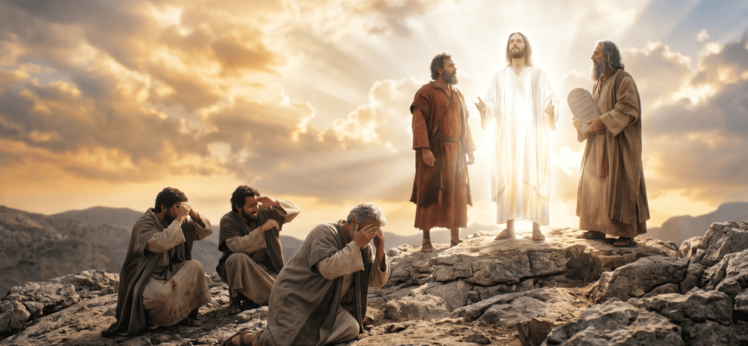 The Transfiguration of Jesus. 