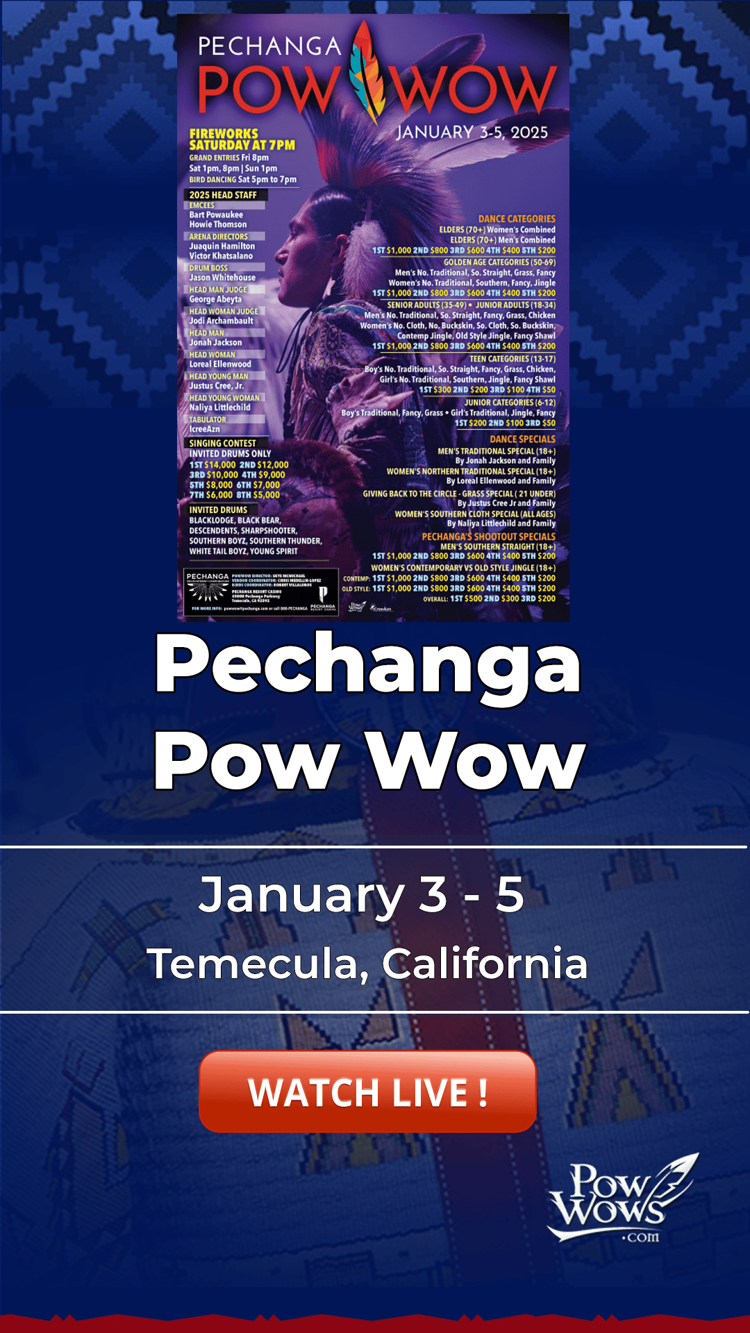 2025 Pow Wows January, February, and March Find Pow Wows