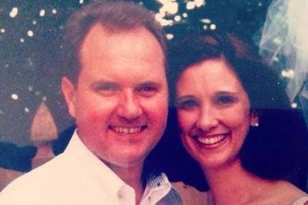 Lane and Jules Morris in 2001, the year they married