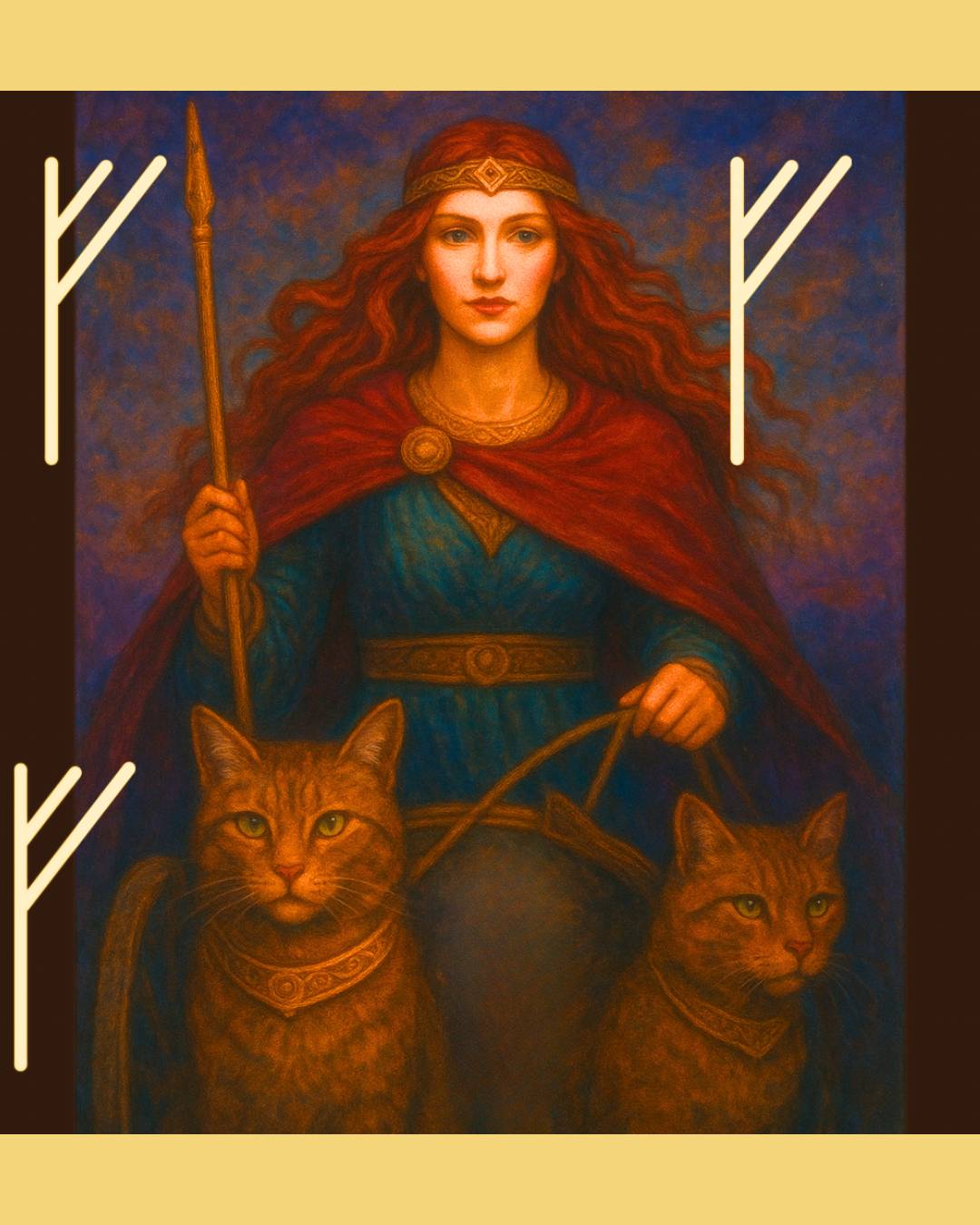 Singing the Runes — Freyja and Fehu live shamanic immersion with Kirsten Lovett, June 30