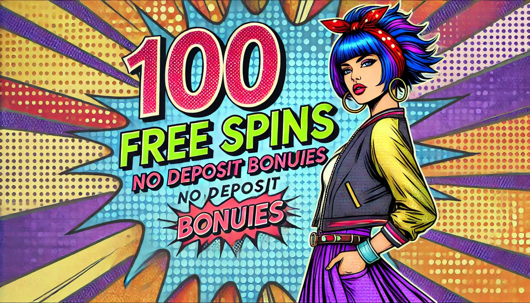 100 free spins