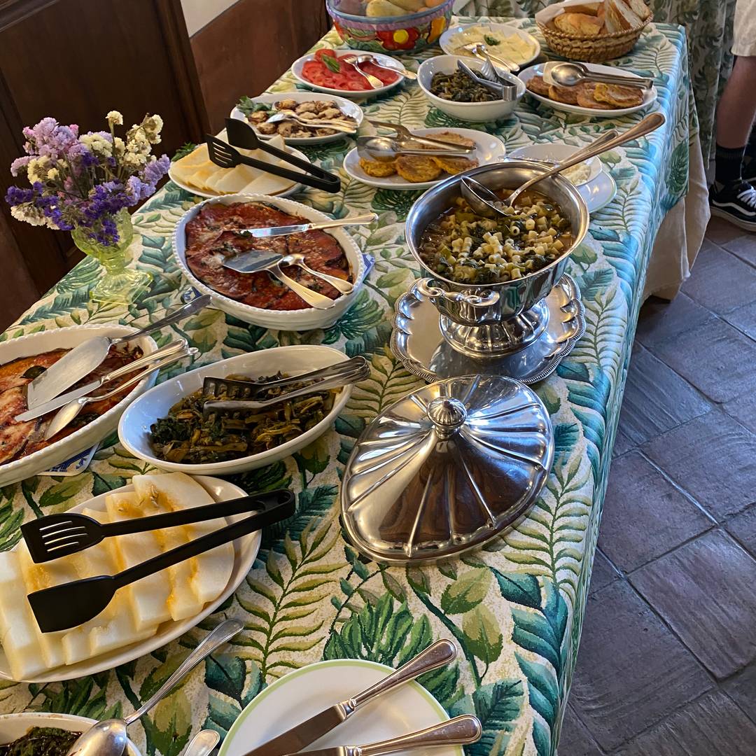 dinner table