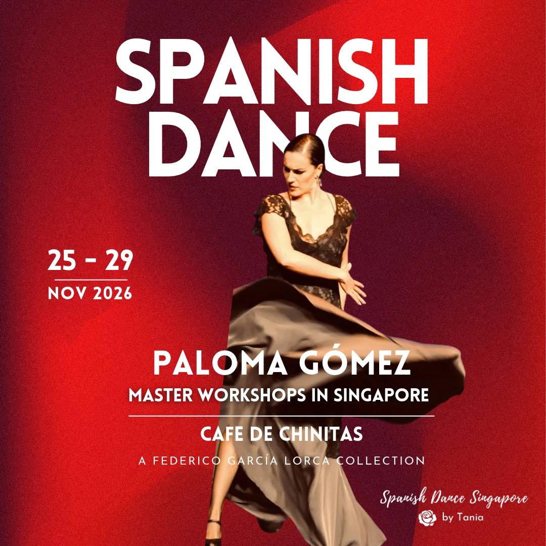 Paloma Gómez Spanish Dance Workshop in Singapore