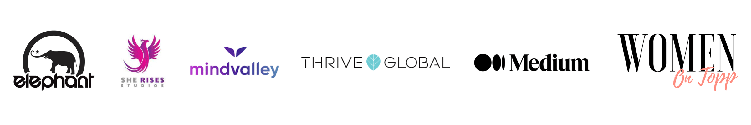 As seen on elephant journal, thrive global, medium, womenontopp