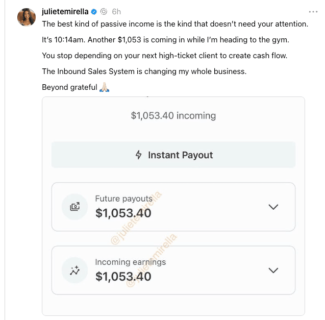 $818 in 7 minutes using this system