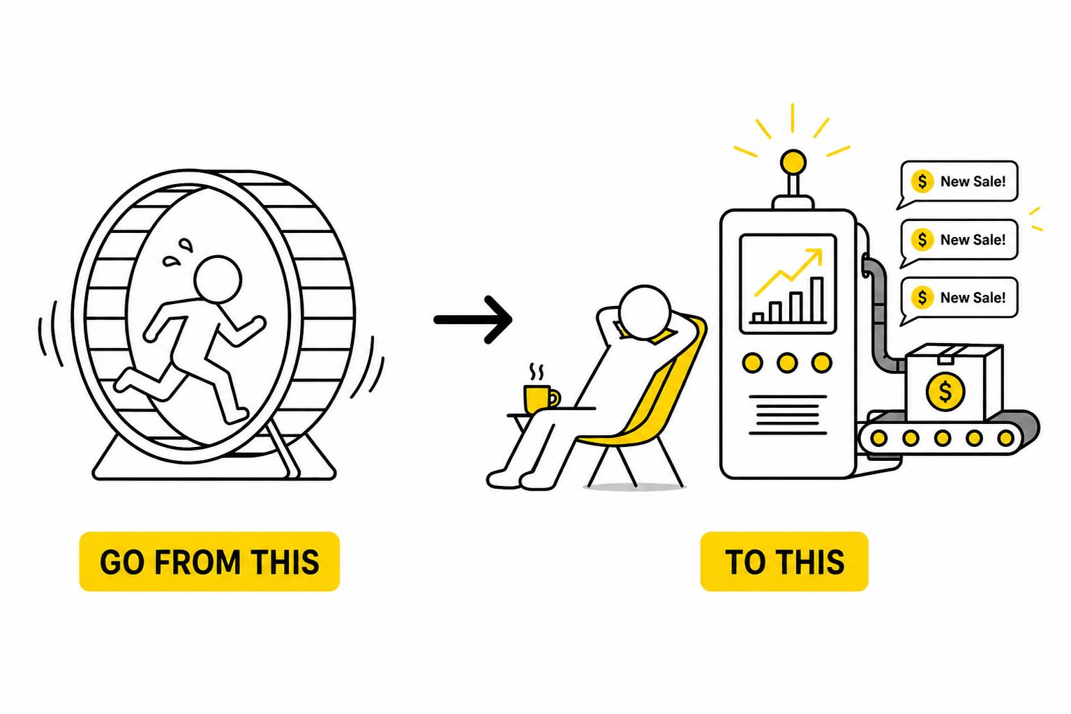 How to make sales while you’re offline