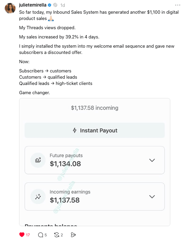 How to make sales when your views drop