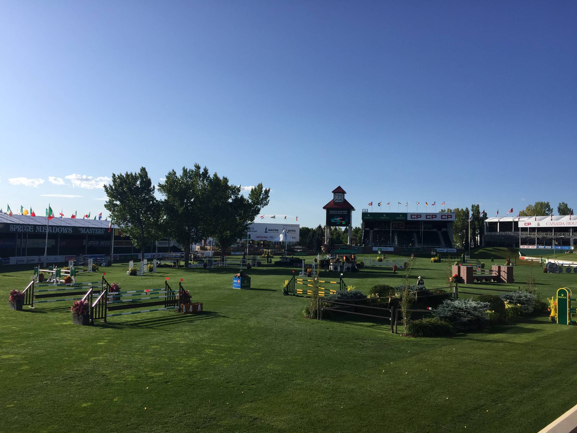 Spruce Meadows International Ring from September 4, 2019