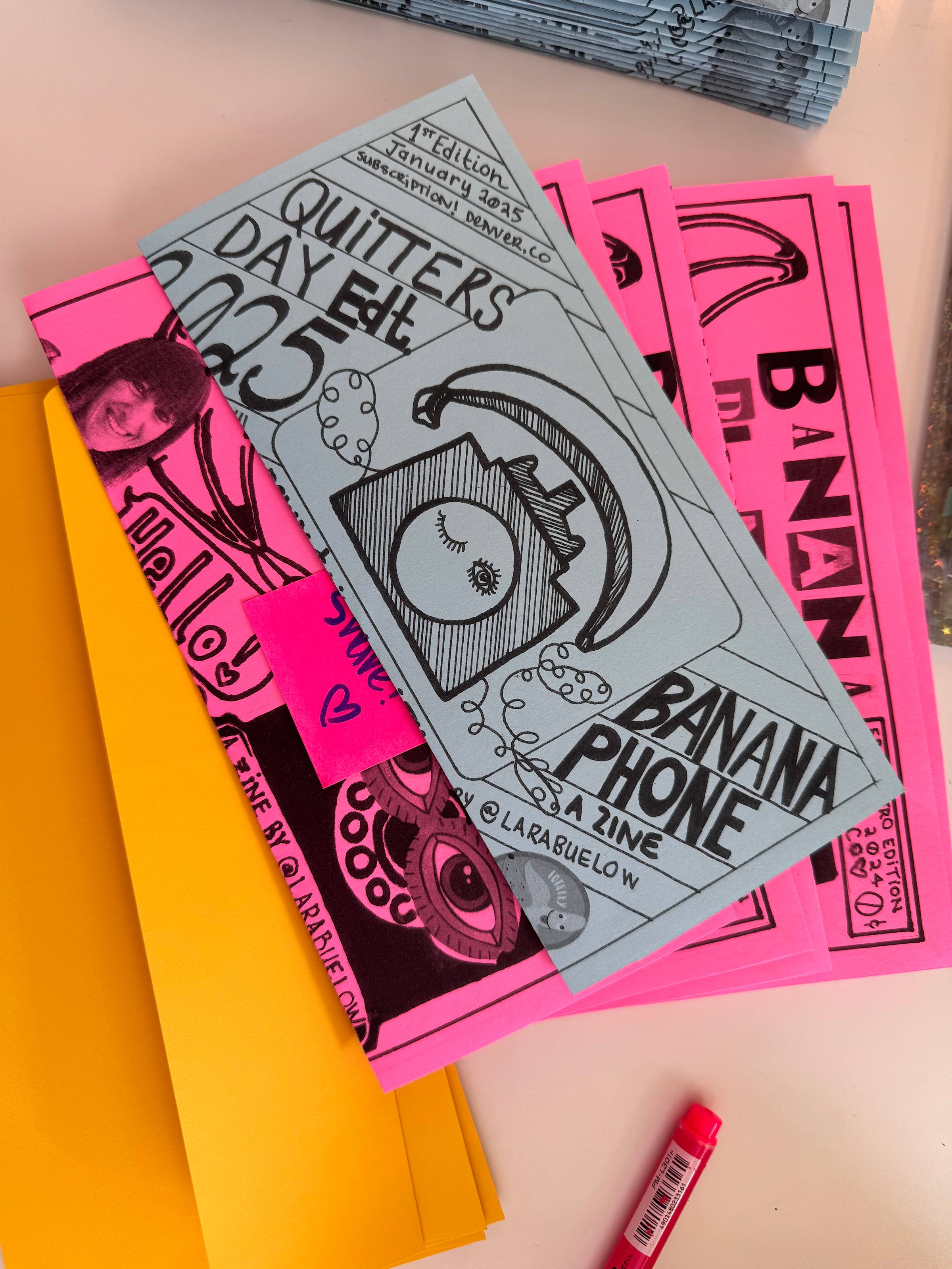 Banana Phone zine