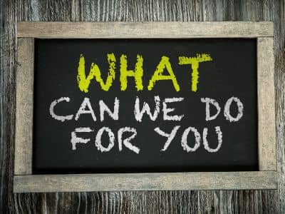 Tell people how you can help them, NOT what you do.