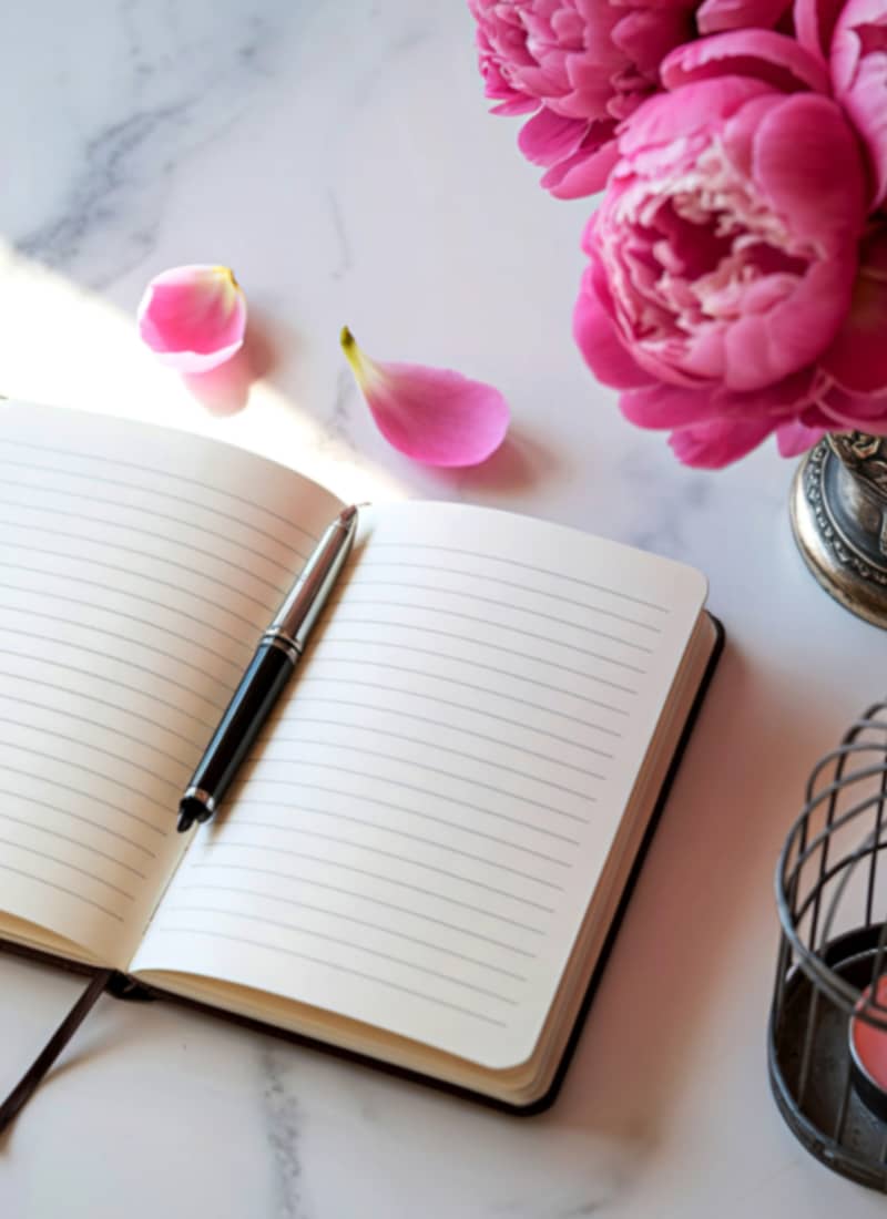 close up photo of spoiled blue ink with fountain pen
