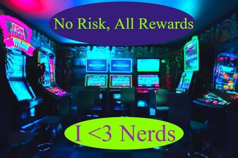 gaming room with arcade machines