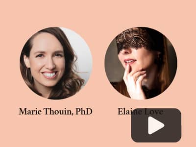 Jealousy Researcher Marie Thouin, PhD Interviews Threesome Facilitator Elaine Love (YouTube Video)