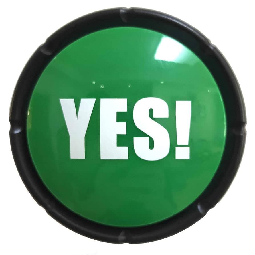 Yes button