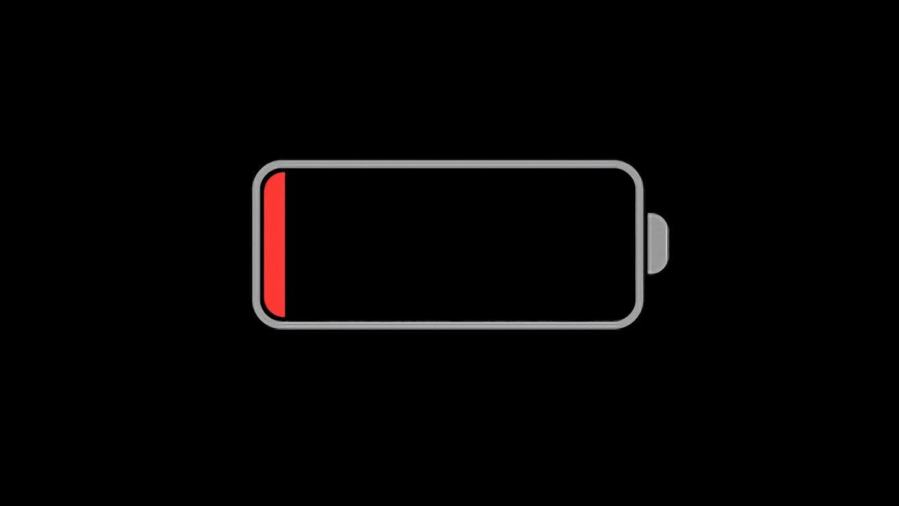 Empty battery