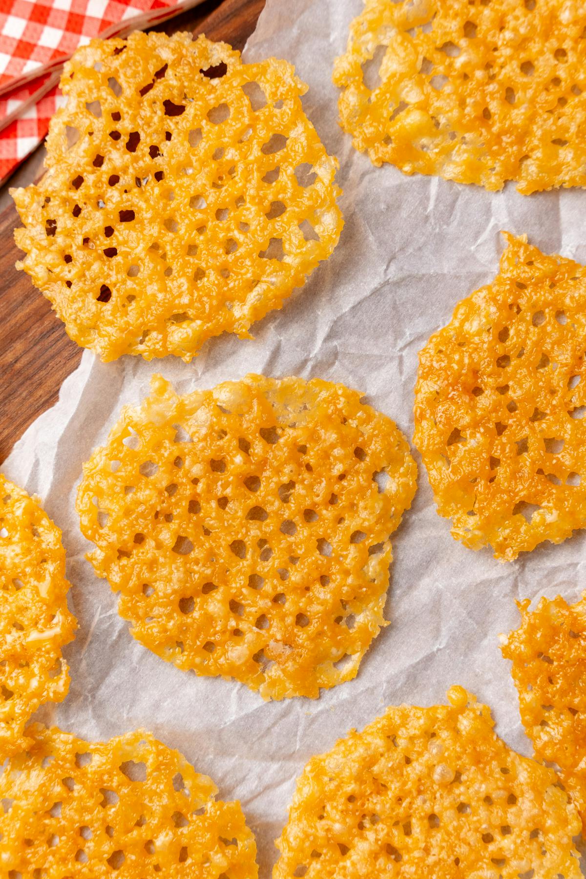 Parmesan Cheese Crisps