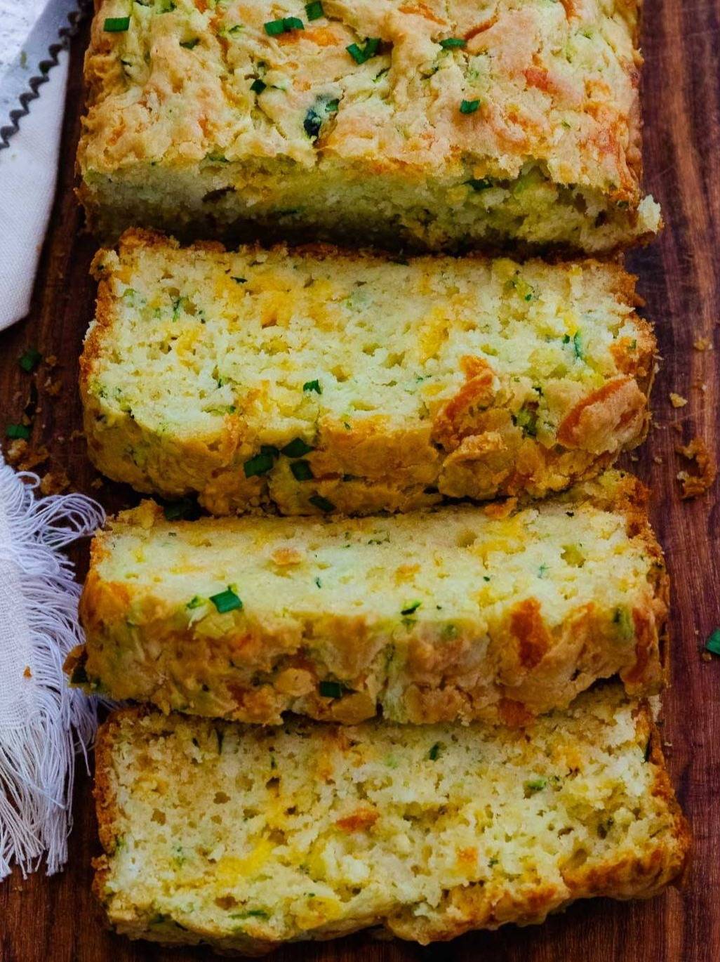 Zucchini Cheese Bread