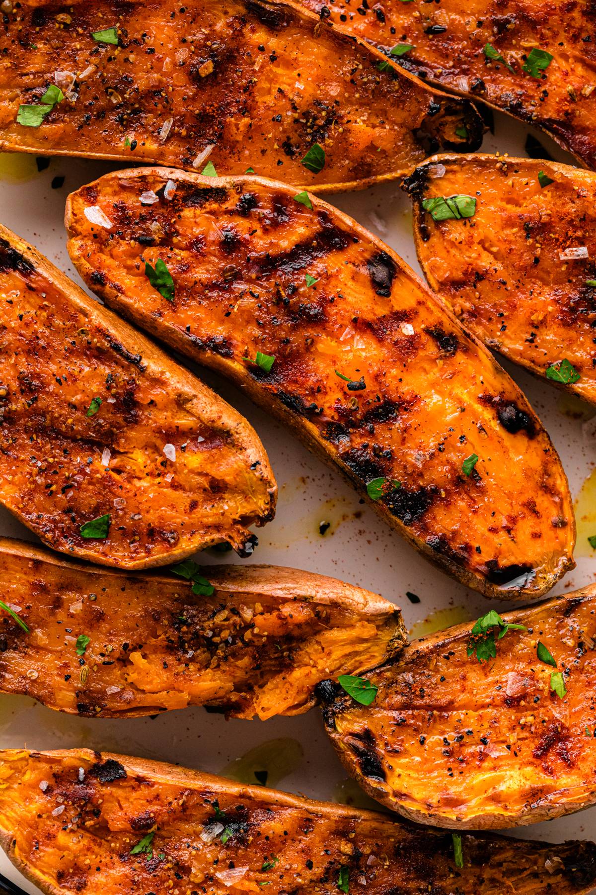 Grilled Sweet Potatoes