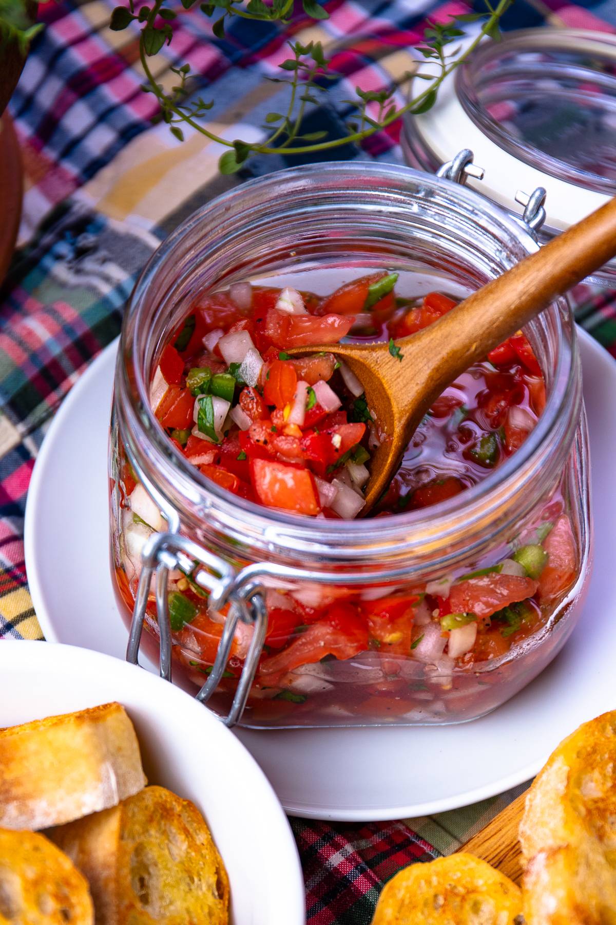 Fresh Tomato Relish is full of bright, sweet, and tangy flavors, making it irresistible!