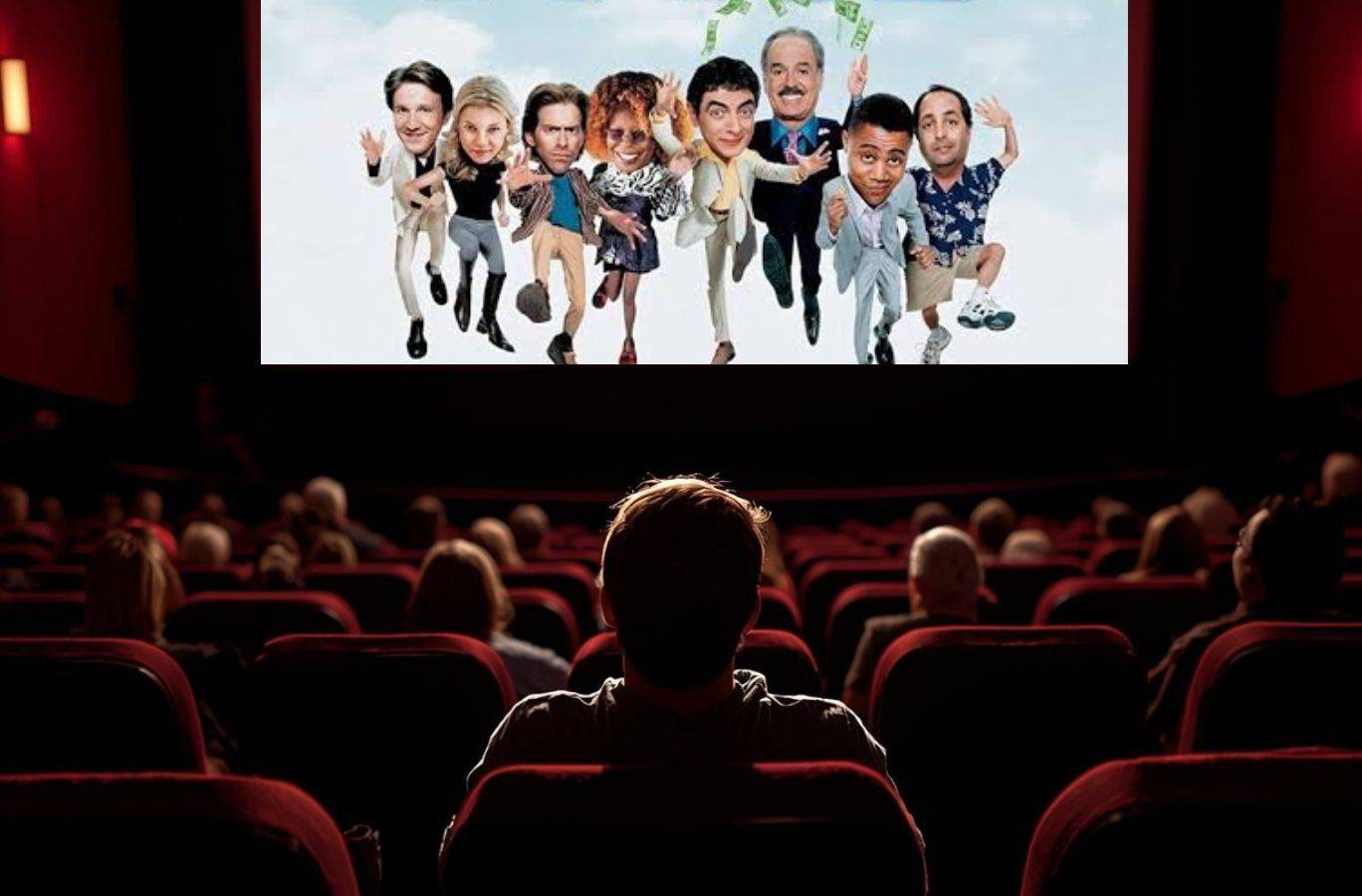 A teenager watching the rat race on the big screen