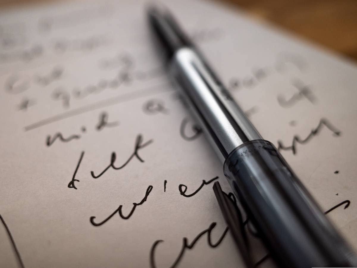 Writing a letter to yourself