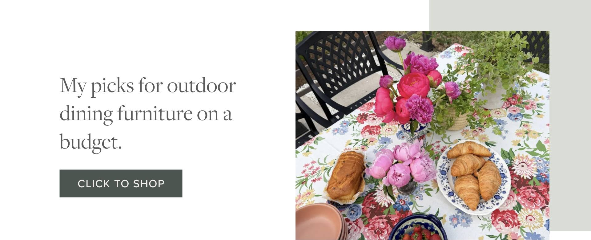 Outdoor Dining Furniture Picks